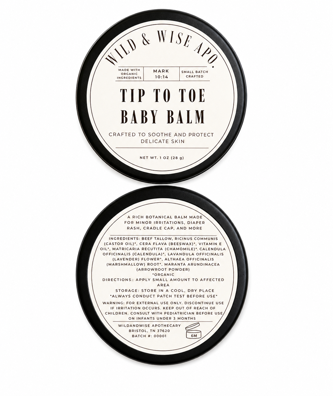 Tip to Toe Baby Salve